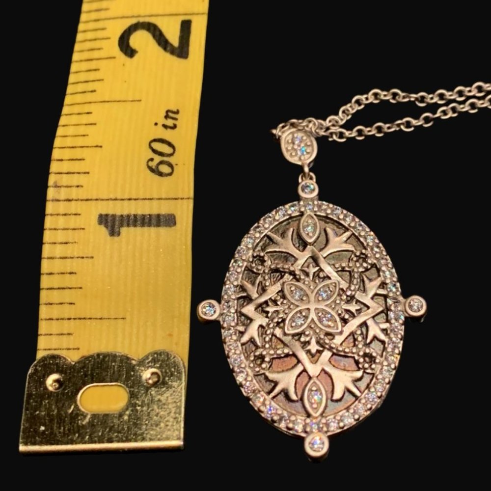 Freida Rothman Rhodium Plated Sterling Silver Set - Picture 6 of 11